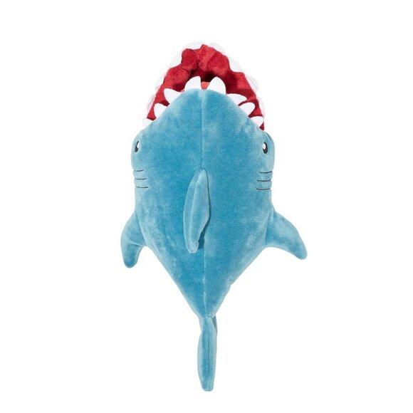 NWT Cat & Jack Kids Boys Knox Shark Ankle Biter Slippers 86004700 Blue XL (6/7) - Picture 3 of 10